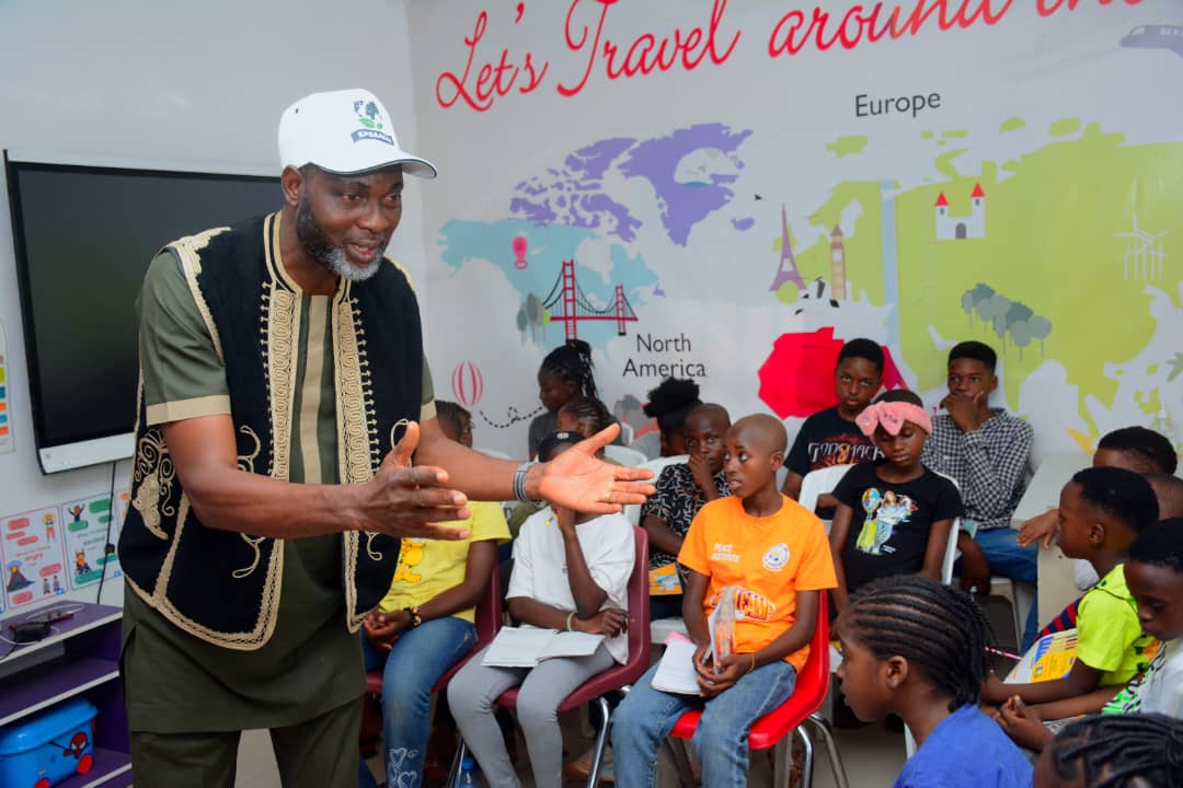 EPSAACCI at the ACTIVATE Project, Teaching Children on using their creative skills for Environmental Advocacy in Abuja, February 2025