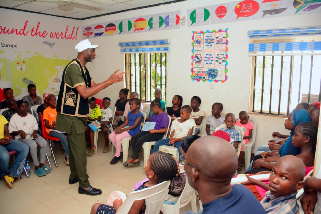 EPSAACCI at the ACTIVATE Project, Teaching Children on using their creative skills for Environmental Advocacy in Abuja, February 2025
