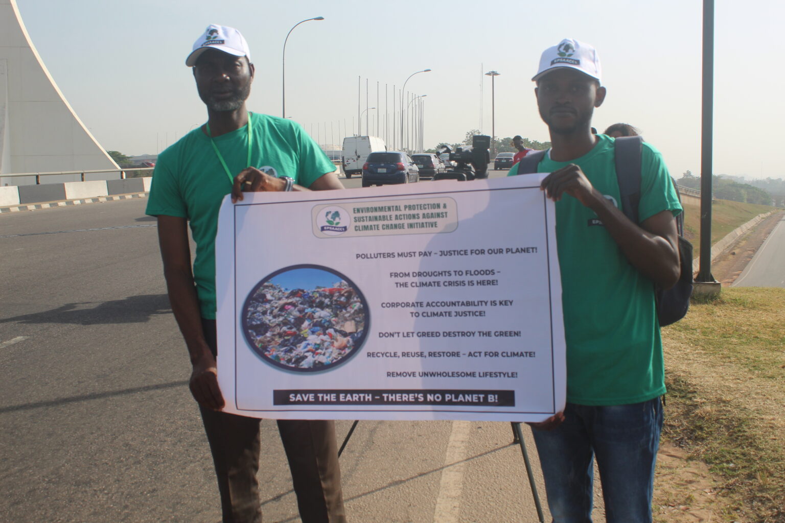 Climate Change Sensitisation and Advocacy in FCT Abuja, November 2024.