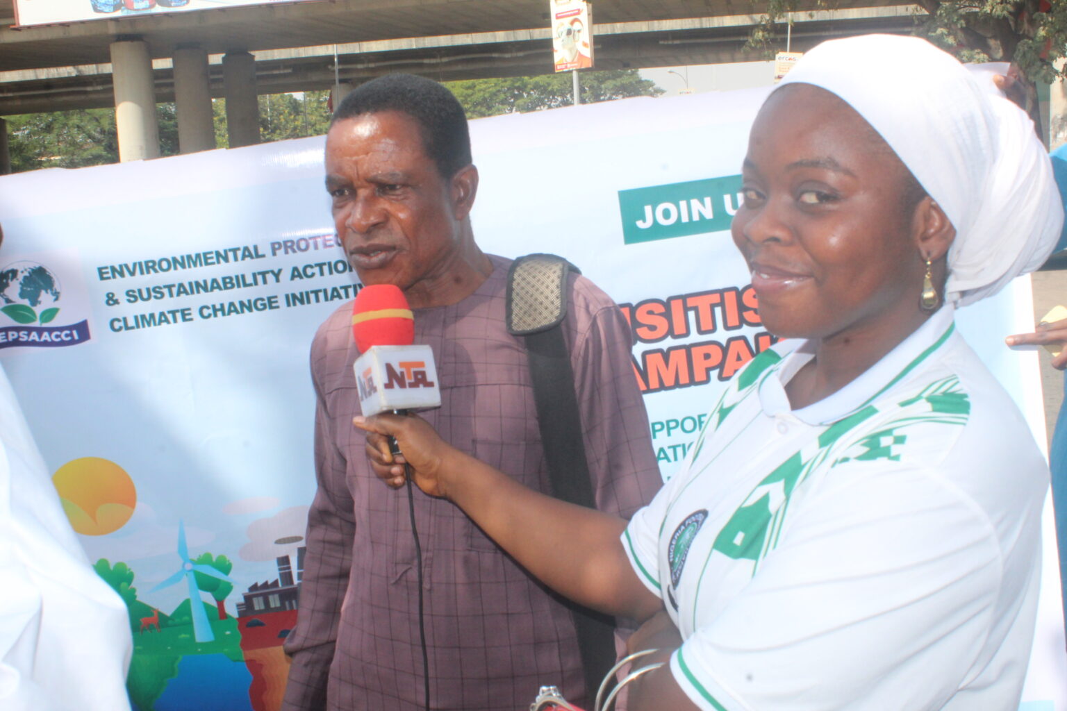 Climate Change Sensitisation and Advocacy in FCT Abuja, November 2024.