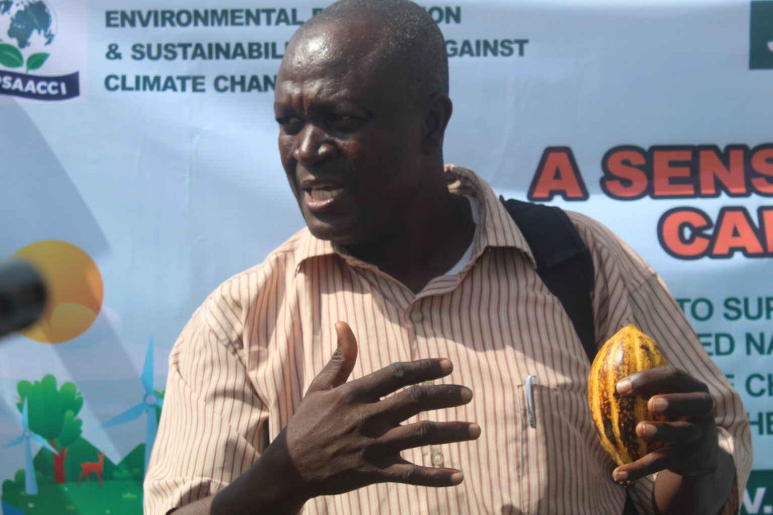 Climate Change Sensitisation and Advocacy in FCT Abuja, November 2024.