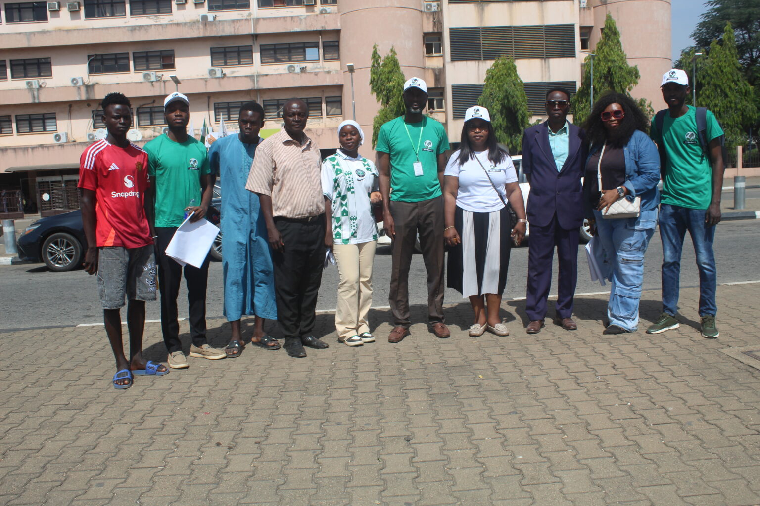 Climate Change Sensitisation and Advocacy in FCT Abuja, November 2024.