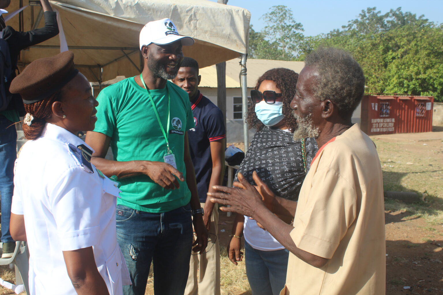 Durumi IDP Camp Environmental Sanitation and Sensitisation Program in Abuja, November 2024.